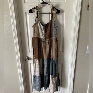NWT patchwork Magnolia dress